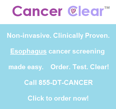 Cancer Clear - Esophagus Cancer Screening